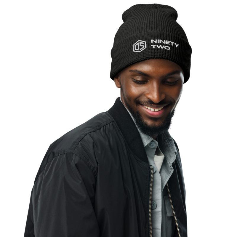 "DS NINETY-TWO" Waffle beanie