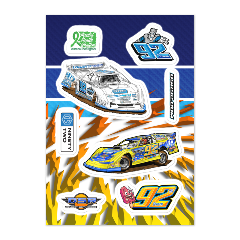 DSR Sticker sheet