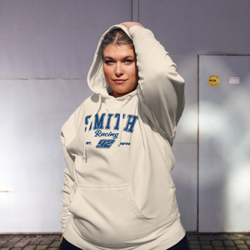 DSR Embroidered Unisex midweight hoodie