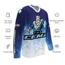 "The Iceman" Recycled hockey fan jersey