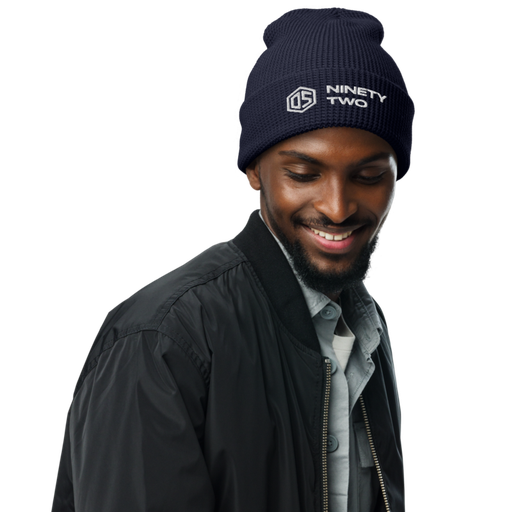 "DS NINETY-TWO" Waffle beanie