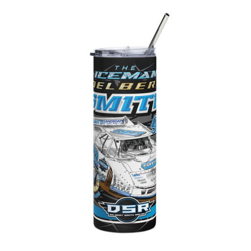[67E572AC15F78] Delbert Smith "50 Years" Stainless steel tumbler